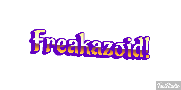 Freakazoid! Текстовый эффект