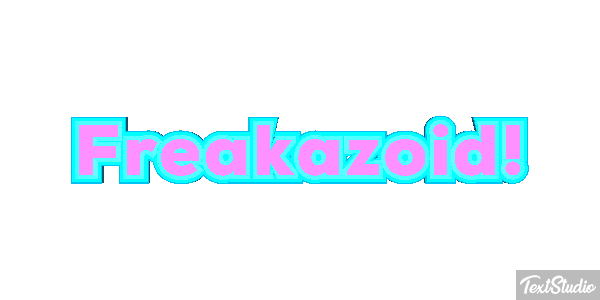 Freakazoid! Текстовый эффект