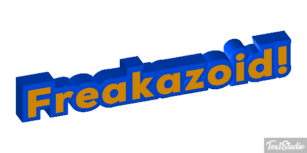 Freakazoid! Текстовый эффект