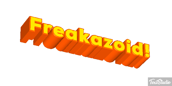 Freakazoid! Текстовый эффект