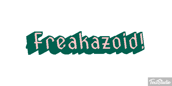 Freakazoid! Текстовый эффект