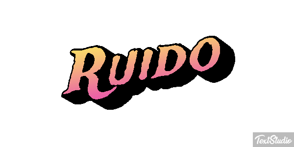 Ruído Text effect