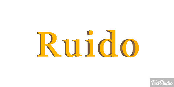Ruído Text effect