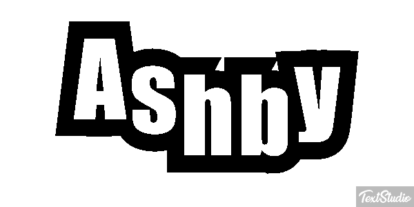 Ashby Text effect