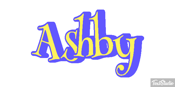 Ashby Text effect