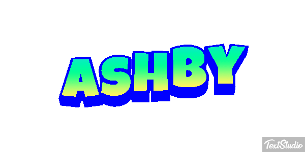 Ashby Text effect