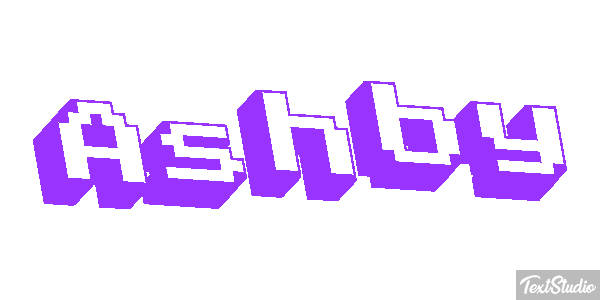 Ashby Text effect