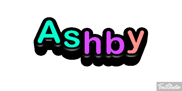 Ashby Text effect