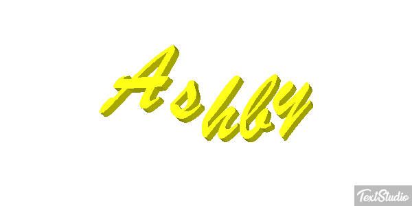 Ashby Text effect