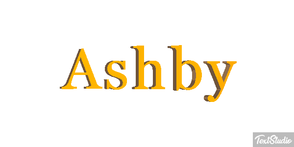 Ashby Text effect