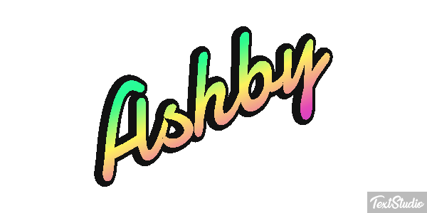 Ashby Text effect
