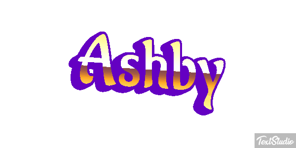 Ashby Text effect