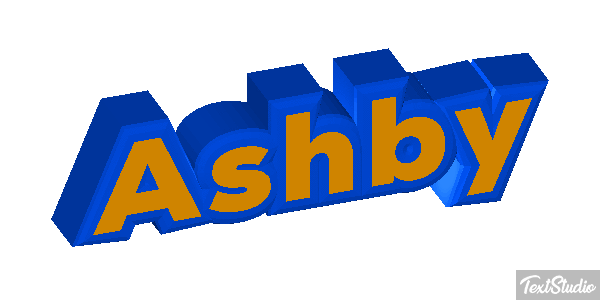 Ashby Text effect