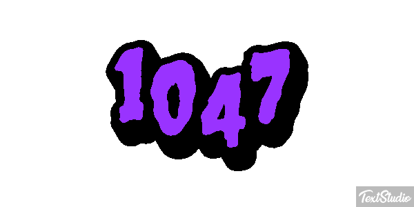 1047 Текстовый эффект