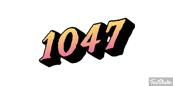 1047 Текстовый эффект