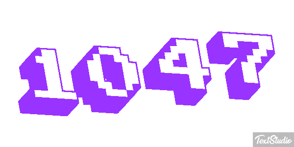 1047 Текстовый эффект