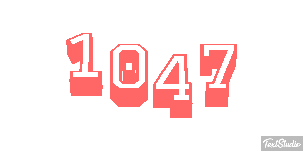 1047 Текстовый эффект