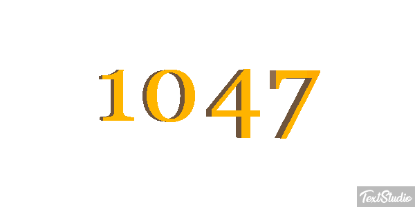 1047 Текстовый эффект
