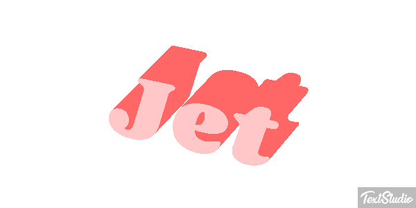 Jet Effetto testo