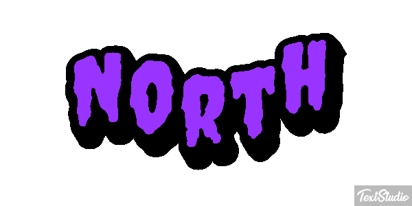 North Effetto testo
