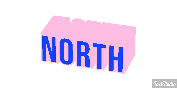 North Effetto testo