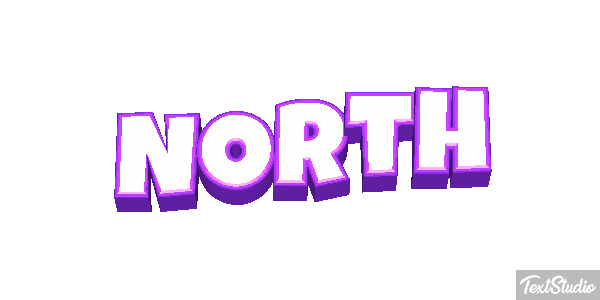 North Effetto testo
