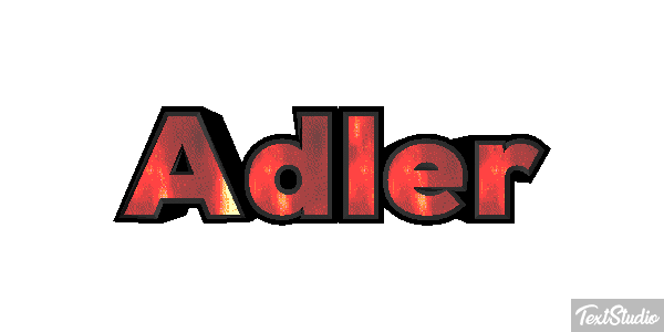 Adler Text effect