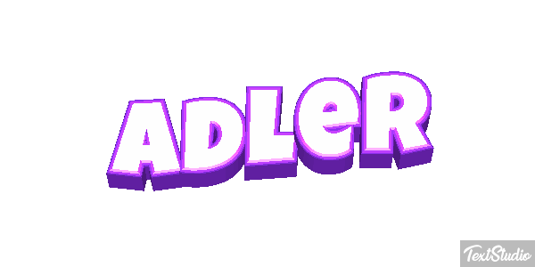 Adler Text effect