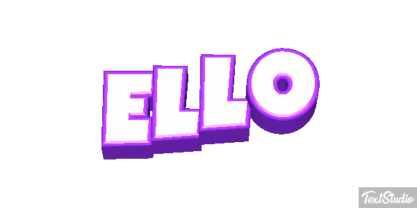 Ello Texteffekt