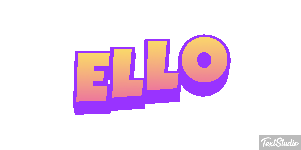Ello Texteffekt