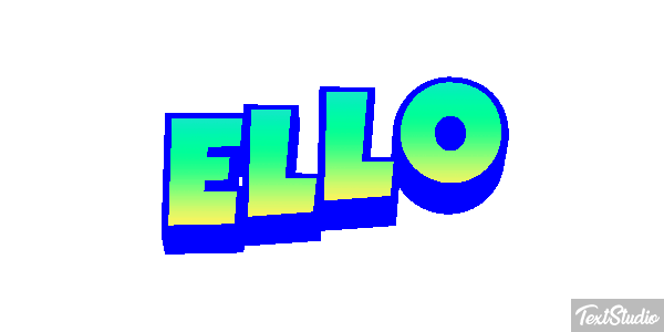 Ello Texteffekt