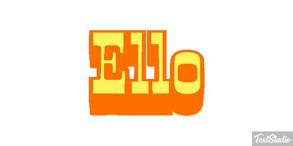 Ello Texteffekt