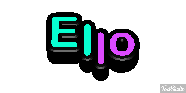 Ello Texteffekt