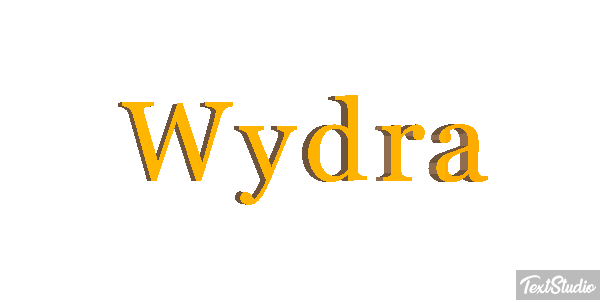 Wydra Efecto de texto