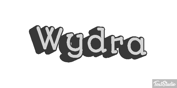 Wydra Efecto de texto