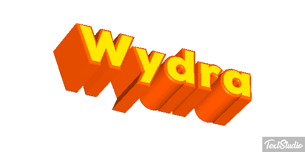 Wydra Efecto de texto