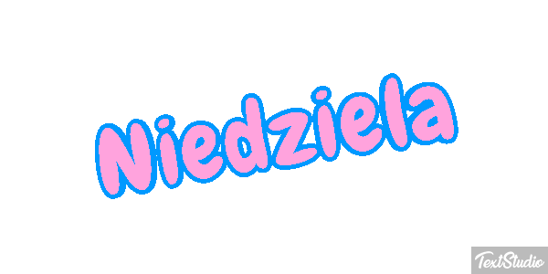 Niedziela Effetto testo