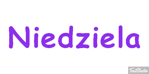 Niedziela Effetto testo