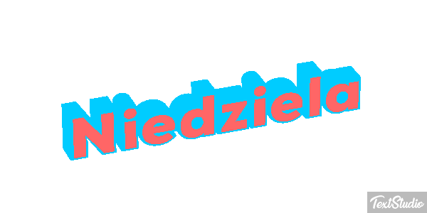 Niedziela Effetto testo