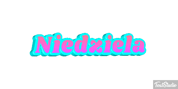 Niedziela Effetto testo