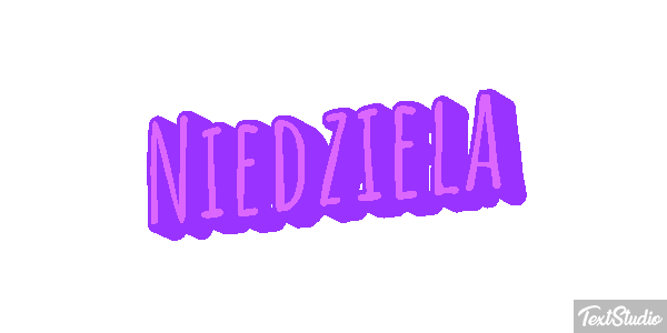 Niedziela Effetto testo