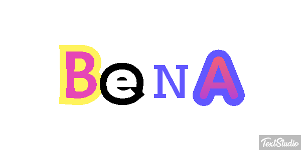 Bena Text effect