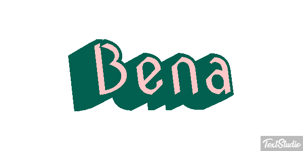 Bena Text effect