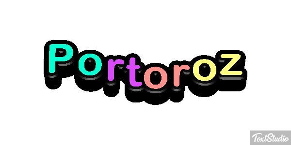 Portorož Efekt tekstowy