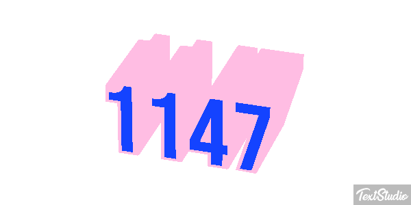 1147 Efeito do texto