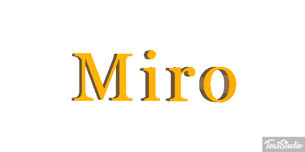 Miro Texteffekt