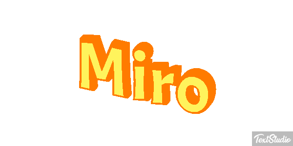 Miro Texteffekt