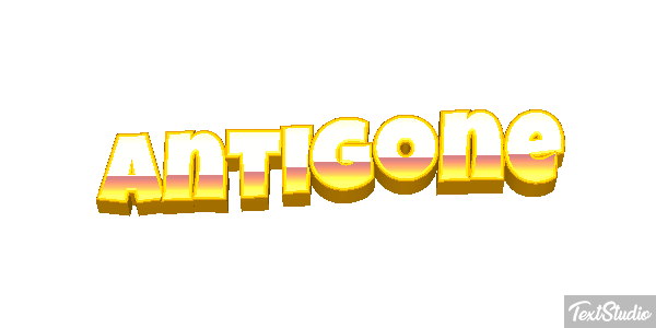 Antigone Text effect