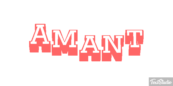 Amant Effet de texte