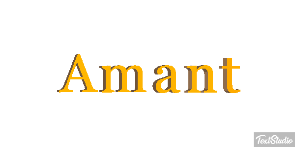 Amant Effet de texte